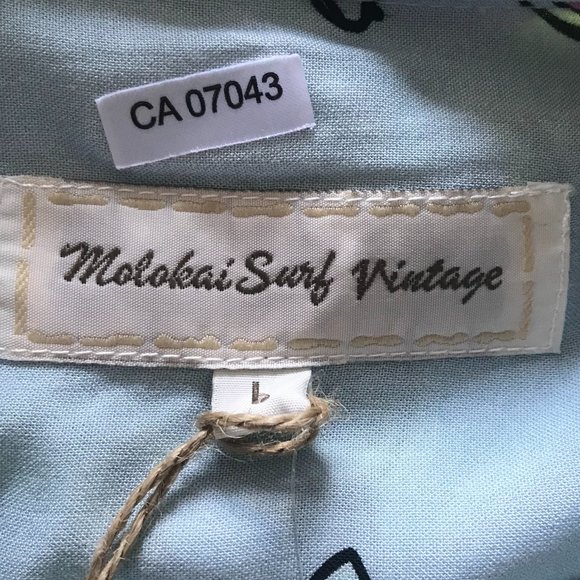 Molokai Surf Button-Up Shirt (NWT) - Picture 8 of 13